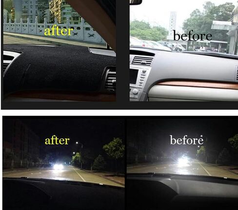 Car Dash Cover Mat,for Toyota Highlander 1st Gen XU20 2001 2002 2003 2004 2005 2006 2007,Black Edge Anti-Slip Mat Dashboard Cover Pad Interior Styling Accessories in Saudi Arabia