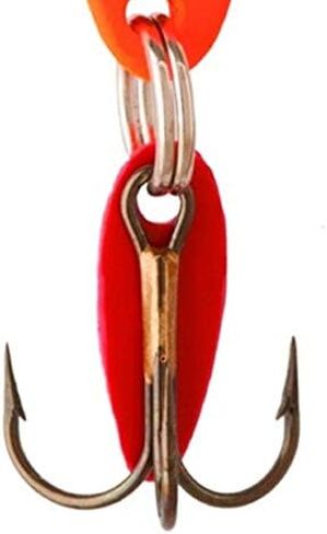 2 1-Inch Swedish Pimple Jig, 1/10-Ounce, Crushed Ice/Black Ice in Saudi Arabia