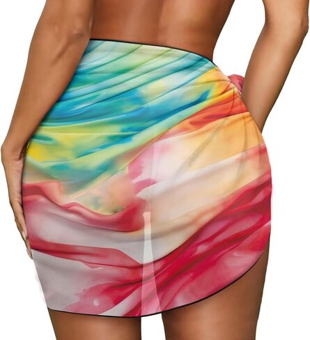 تغطية الشاطئ التستر على الشاطئ للنساء للنساء تستر تغطية السباحة على تغطية Sarong Complups Custom in Kuwait