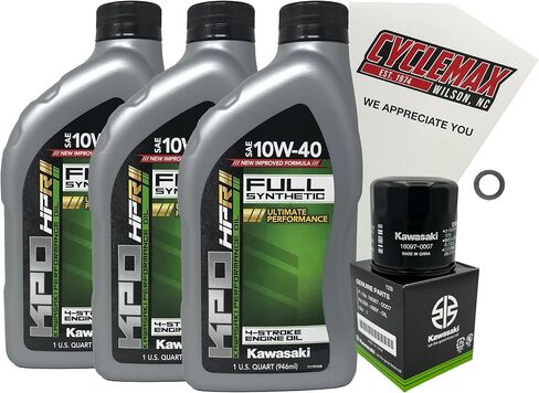 Full-Synthetic KPO Oil Change Kit compatible with 2012-2024 Kawasaki TERYX 4 750 800 4X4 in Saudi Arabia