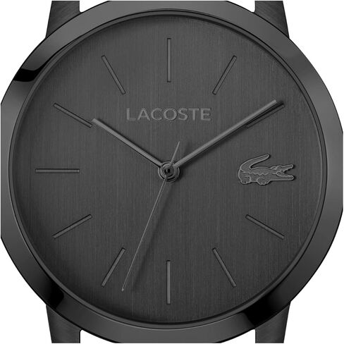 lacoste.12.12 Metropole Men's 3H's 3H Quartz Watch ، سوار الفولاذ المقاوم للصدأ - الجدول الزمني الكلاسيكي ، الأنيق - هدية له in Saudi Arabia