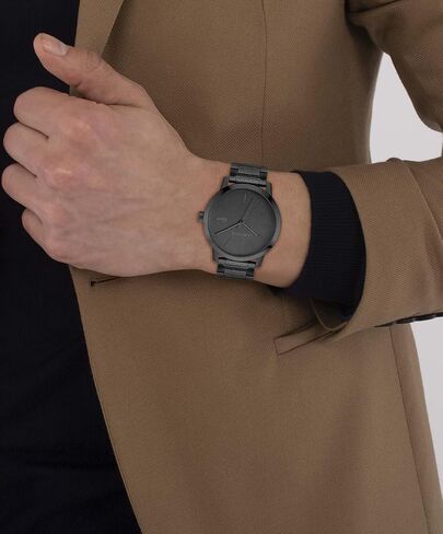 lacoste.12.12 Metropole Men's 3H's 3H Quartz Watch ، سوار الفولاذ المقاوم للصدأ - الجدول الزمني الكلاسيكي ، الأنيق - هدية له in Saudi Arabia