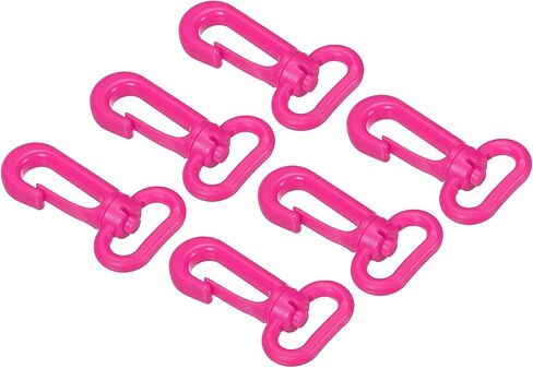PATIKIL Plastic Swivel Snap Hook, Rotary Lobster Clasp Buckle for Travel Sport Backpack Luggage Webbing Strap in Saudi Arabia