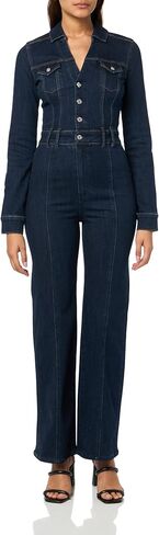 Paige Womens Sasha Long Sleeve Jumpsuit 32 Int inseam in Saudi Arabia