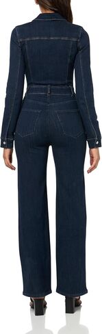 Paige Womens Sasha Long Sleeve Jumpsuit 32 Int inseam in Saudi Arabia