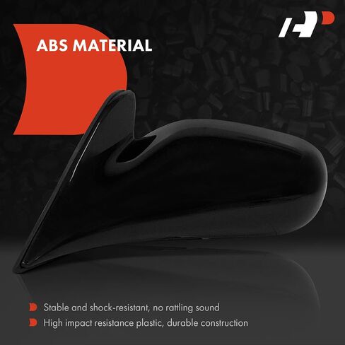A -premium side Driver Side Door Mirror - متوافق مع Toyota Corolla 1998 1999 2000 2001 2002 - مرآة الرؤية الخلفية غير المليئة غير المليئة وغير السوداء - استبدل# 8794002090 in Kuwait