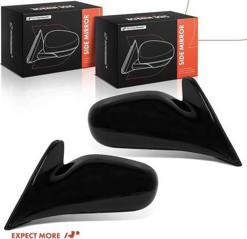 A -premium side Driver Side Door Mirror - متوافق مع Toyota Corolla 1998 1999 2000 2001 2002 - مرآة الرؤية الخلفية غير المليئة غير المليئة وغير السوداء - استبدل# 8794002090 in Kuwait