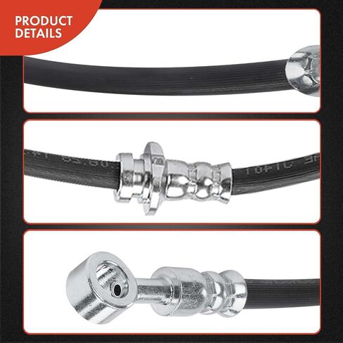 A -Premium Front Driver و Brake Brake Brake Hoss متوافقة مع نماذج نيسان المختارة - Altima 2013 2014 2015 2015 2017 - استبدل# 462103to0b ، 462113to0b (حزمة 2) in Saudi Arabia