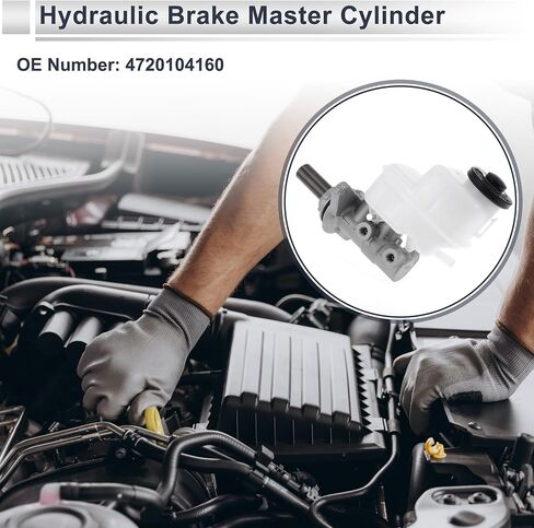 Engine Compartment Brake Master Cylinder for Toyota Tacoma 2008-2018 Durable Hydraulic Master Cylinder No.4720104160 with Reservoir 1 Pcs in Saudi Arabia
