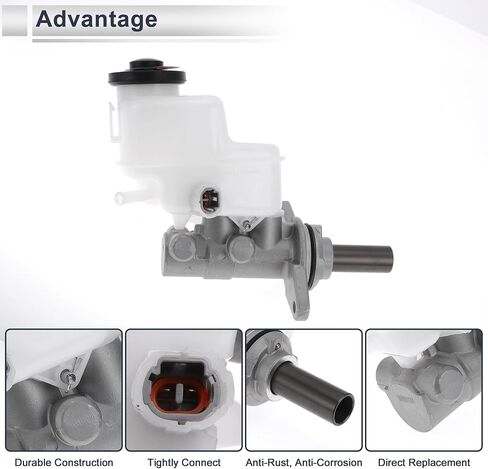 Engine Compartment Brake Master Cylinder for Toyota Tacoma 2008-2018 Durable Hydraulic Master Cylinder No.4720104160 with Reservoir 1 Pcs in Saudi Arabia