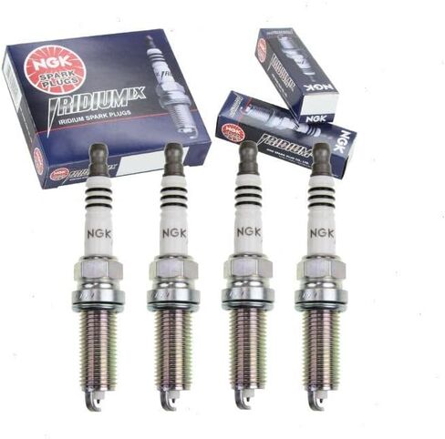 4 PC NGK Iridium IX Parch Plugs متوافقة مع Nissan Rogue 2.5L L4 2008-2013 in Saudi Arabia