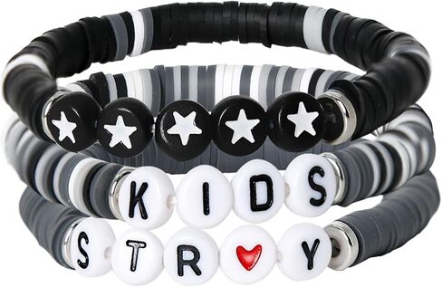 3 PCS PRACELETS FRACELETS ، Star Merch Concert Outfit ، هدايا سوار تمتد للنساء من المشجعين in Kuwait