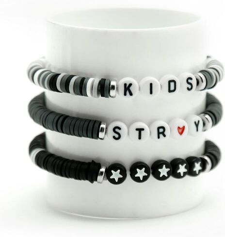 3 PCS PRACELETS FRACELETS ، Star Merch Concert Outfit ، هدايا سوار تمتد للنساء من المشجعين in Kuwait