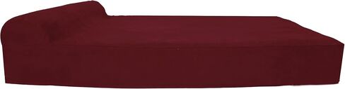 Barker Junior - 4" Pillow Top Orthopedic Dog Bed with Headrest for Small Dogs 20-30 Pounds in Kuwait