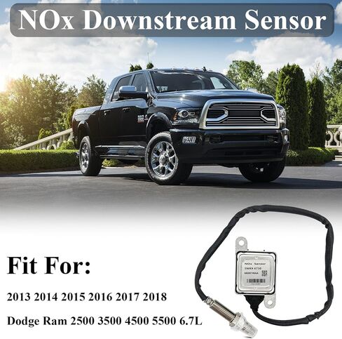 5WK96730 NOx Sensor Inlet Downstream Nitrogen Oxide Sensor Compatible with Dodge Ram 2500 3500 4500 5500 6.7L 2013 2014 2015 2016 2017 2018, NOx Sensor Replace OE# 68085740AA 68085740AB in Saudi Arabia