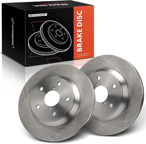 A-Premium 12.44 inch (316mm) Front Vented Disc Brake Rotors Compatible with Select Subaru Models - Forester 2019-2021, WRX 2022, 2-PC Set in Saudi Arabia