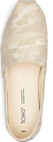 Toms Women's Alpargata Loafer Flat ، قماش تراث وردي ، 6.5 in Kuwait