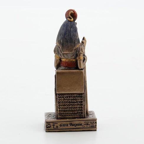 Veronese Design 3 3/8 بوصة Sekhmet الإلهة المصرية من راتنجات الحرب المصغرة المطلية باليد المطلية in Saudi Arabia