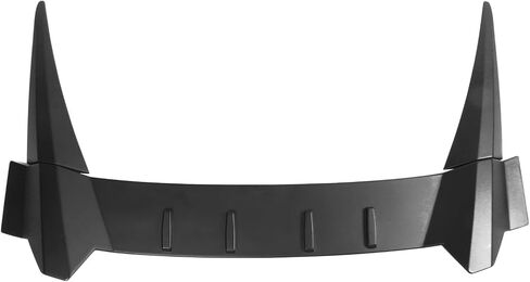Ikon Motorsports ، مفسد سقف النافذة الخلفية متوافق مع 2022-2025 Honda Civic 11th Gen 4-Door Sedan ، النوع R Painted #NH904M Meteoroid Gray Metallic ABS Top Roofline Hindshield Visor Wing Wing in Kuwait