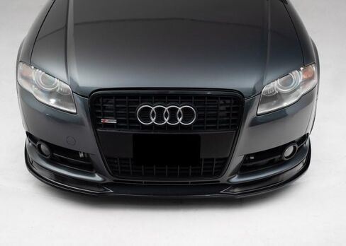 ECS Front Lip Spoiler (Gloss Black) متوافق مع Audi B7 A4 in Saudi Arabia