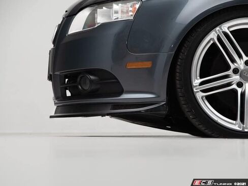 ECS Front Lip Spoiler (Gloss Black) متوافق مع Audi B7 A4 in Saudi Arabia