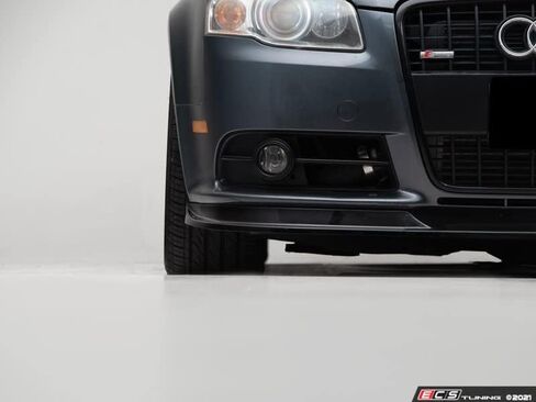 ECS Front Lip Spoiler (Gloss Black) متوافق مع Audi B7 A4 in Saudi Arabia