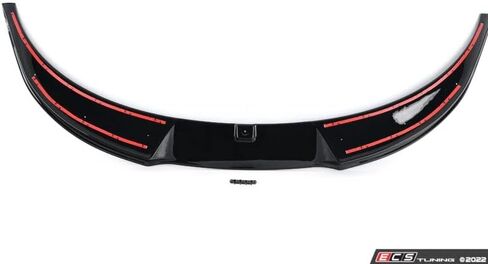 ECS Front Lip Spoiler (Gloss Black) متوافق مع Audi B7 A4 in Saudi Arabia