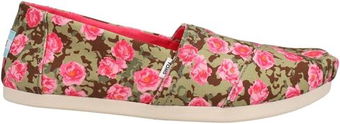Toms Women's Alpargata Loafer Flat ، قماش تراث وردي ، 6.5 in Saudi Arabia