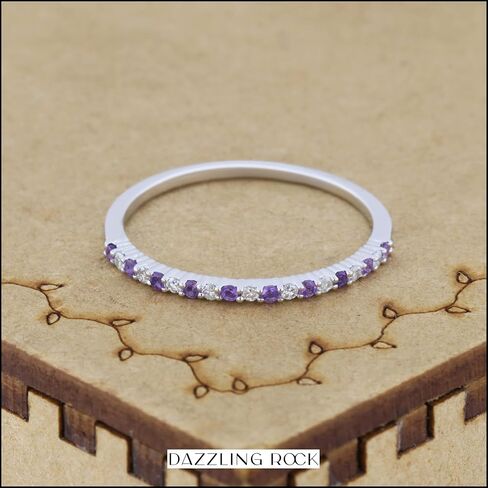 مجموعة RoundRingRock Round Round Amethyst & White Diamond Senivar in Saudi Arabia