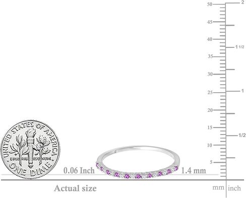 مجموعة RoundRingRock Round Round Amethyst & White Diamond Senivar in Saudi Arabia