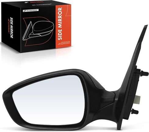 A -Premium Side Power Power Mirror - متوافقة مع Hyundai Elantra GT 2013 2014 2015 2015 2017 - يدوي قابلة للطي أسود خارجي خلفي مرآة in Saudi Arabia
