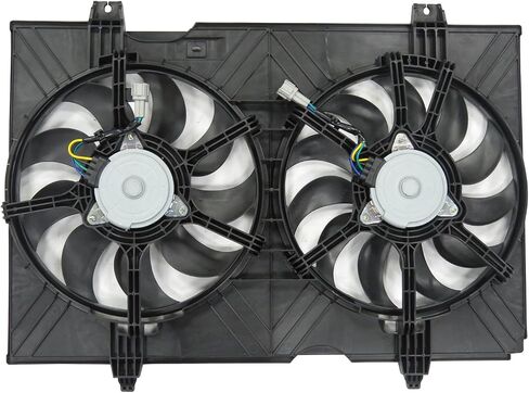 مجموعة مروحة التبريد TYC 623490 متوافقة مع 2013-2018 NISSAN NV 200 in Saudi Arabia