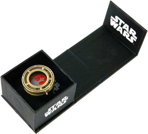 حلقة مقاومة حرب النجوم Rose Tico مع نسخة طبق الأصل من المصراع - الحجم 9 - آخر ملحق ومجوهرات جدي - هدية فريدة من نوعها لأزياء الهالوين ، تأثيري ، أعياد الميلاد in Saudi Arabia