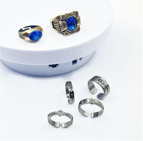 لعبة الحب وعرق Deepspace Ring Rafayel Xavier Zayne Cosplay Ring للجنسين القابلة للتعديل إكسسوارات المجوهرات هدايا عيد ميلاد للنساء الرجال in Saudi Arabia