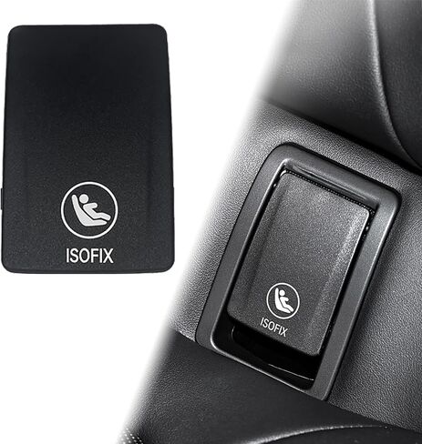 استبدال غطاء مرساة مقعد الطفل الخلفي لـ BMW X6 G06 حزام الأمان Isofix Cap 2020-2026 Black 52207939540 52207948756 2pcs in Kuwait
