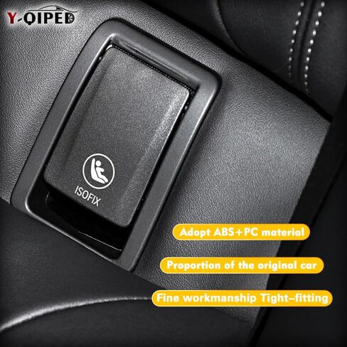 استبدال غطاء مرساة مقعد الطفل الخلفي لـ BMW X6 G06 حزام الأمان Isofix Cap 2020-2026 Black 52207939540 52207948756 2pcs in Kuwait