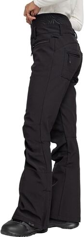 Roxy Womens Rising High Ski Pant-15k مقاوم للماء بانت الثلج الثلج ، النحيف ، خالية من PFAS in Saudi Arabia