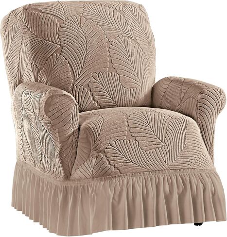 مجموعات وما إلى ذلك تصميم أوراق مصنفة تنورة متدلية slipcover in Kuwait