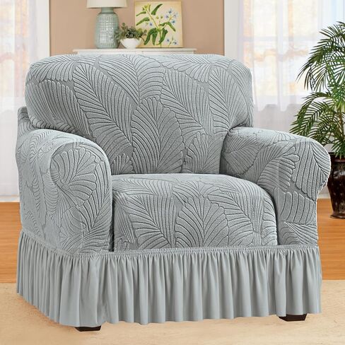 مجموعات وما إلى ذلك تصميم أوراق مصنفة تنورة متدلية slipcover in Kuwait