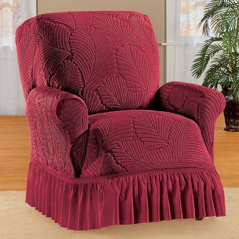 مجموعات وما إلى ذلك تصميم أوراق مصنفة تنورة متدلية slipcover in Kuwait