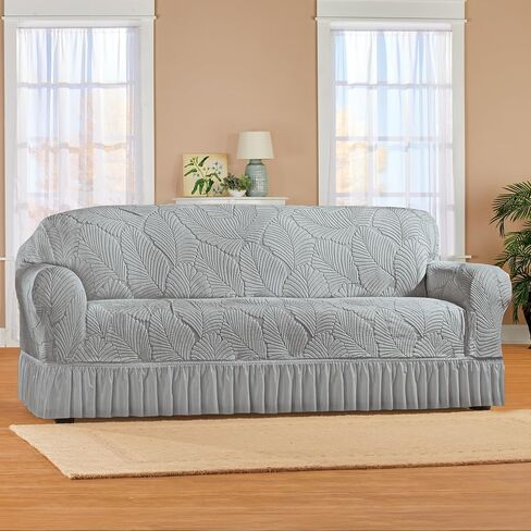 مجموعات وما إلى ذلك تصميم أوراق مصنفة تنورة متدلية slipcover in Kuwait