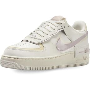Nike Air Force 1 Shadow Women's Shoes (DZ1847-108 ، AIL/COCONUT MILL/METALLIC GOLD) SIZE 8.5 in Kuwait