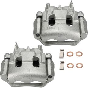 Front Brake Caliper Set Compatible with 2007-2014 Ford Edge 2007-2015 Lincoln MKX in Saudi Arabia