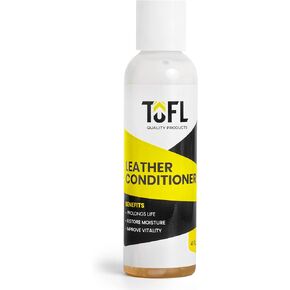 Tofl Leather Cleaner and Compleder Bundle (4 أوقية) للأثاث والسيارات والتفاصيل الداخلية للسيارات والملابس والملحقات الجلدية والحقائب والمحافظ والأحذية والسترة in Kuwait