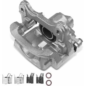 A-Premium Disc Brake Caliper Assembly with Bracket Compatible with Select Lexus Models - IS250 2014-2015 - Rear Right Passenger Side in Saudi Arabia