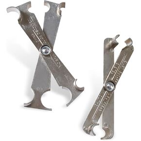 2PCS Fuel Line Disconnect Tool, Metal Fuel Line Disconnect Scissor Tool Set for 3/4 5/8 1/2 3/8 Inch, Fuel Filter Removal Tool for Quick Disconnection, Fit for Car, Truck, SUV, Vehicles in Kuwait