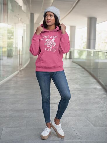 shop4ever مجرد فتاة تحب السلاحف هوديي بلوزات in Kuwait