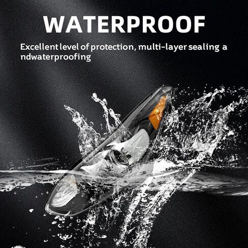 تجميع الأماكن الأمامية متوافقة مع 2017 2018 2019 2020 2021 Kia Sportage Halogen مع LED DRL (جانب الركاب الأيمن) in Kuwait