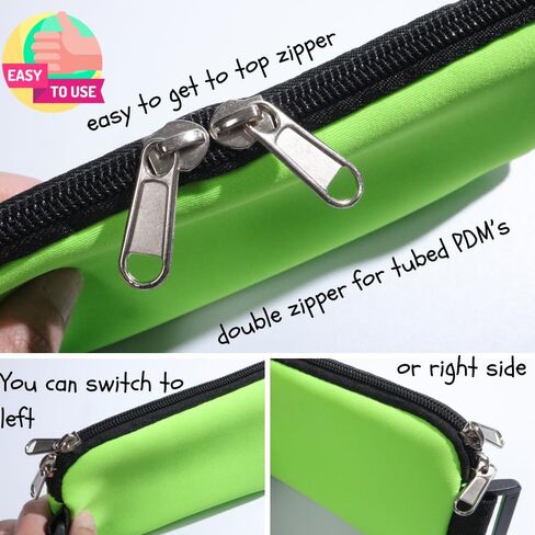 Kids Fanny Pack Belt - Drippy Belt - مصنوع للأطفال ذوي المعدات الطبية - خصر قابل للتعديل مع امتداد ، قبضة قوية مع الخطاف والحلقة Fastner ، سحاب مزدوج أعلى لسهولة الوصول (أسود) in Kuwait