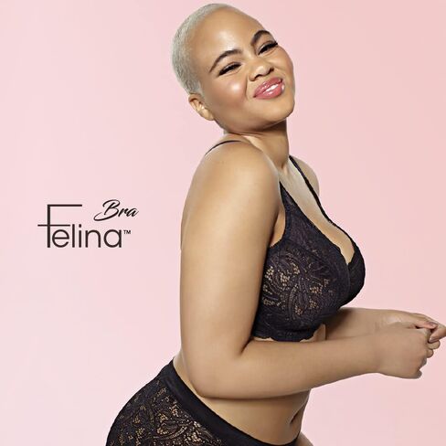 Felina - Paramour Peridot Lace Full Coverage Unlined Bra for Women in Saudi Arabia